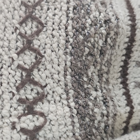 LUCKY BRAND Southwestern Aztec Shawl Cardigan Toggle Large Rare! - Picture 12 of 12